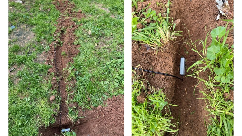 SynField smart irrigation installation in Egaleo municipality park
