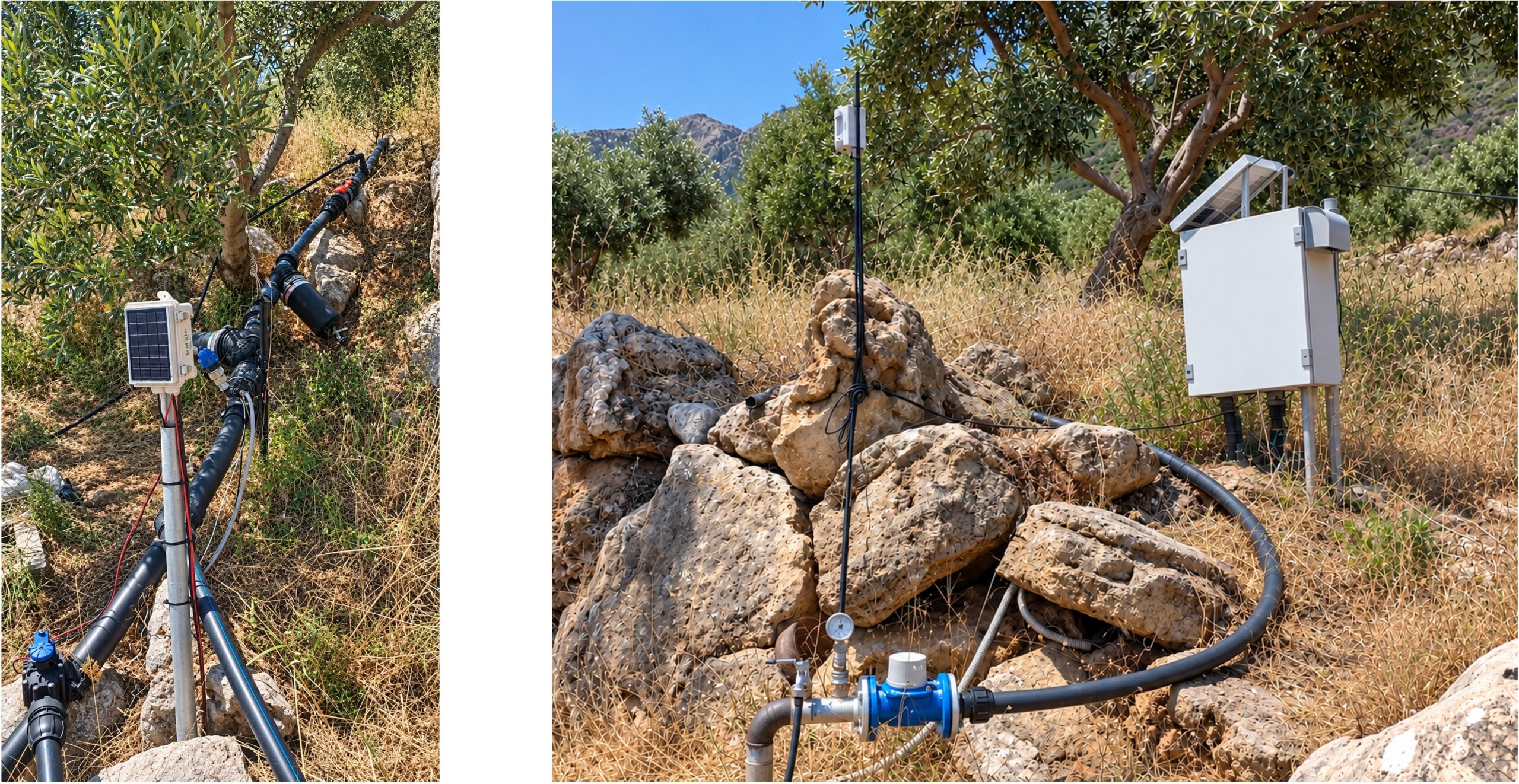 AgiaSofiaEstate άρδευση